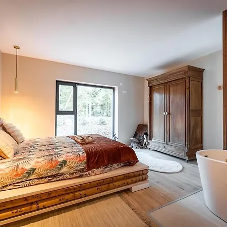 Βίλα L'eden 5 Sauna Jacuzzi 10 Pers Etang Du Stock *