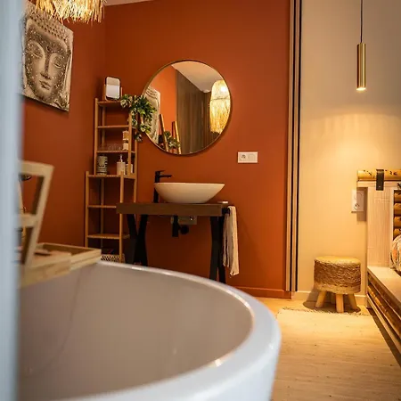 L'eden 5 Sauna Jacuzzi 10 Pers Etang Du Stock Βίλα Langatte