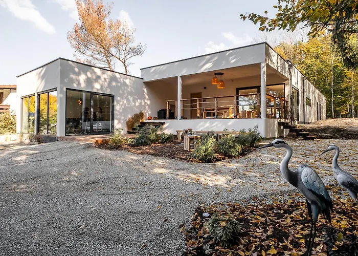 L'eden 5 Jacuzzi Pour 10 Pers A L'etang Du Stock Vila Langatte