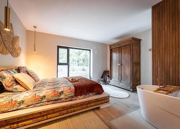 Vila L'eden 5 Jacuzzi Pour 10 Pers A L'etang Du Stock *